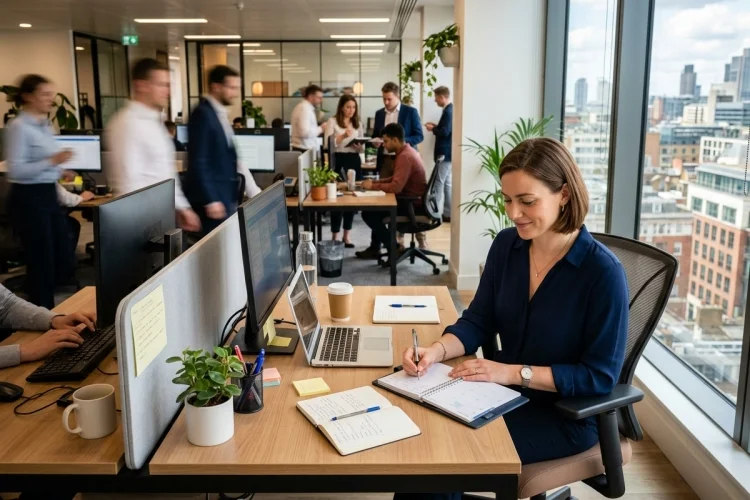 How to Be Productive in a Busy Workplace Without Burning Out